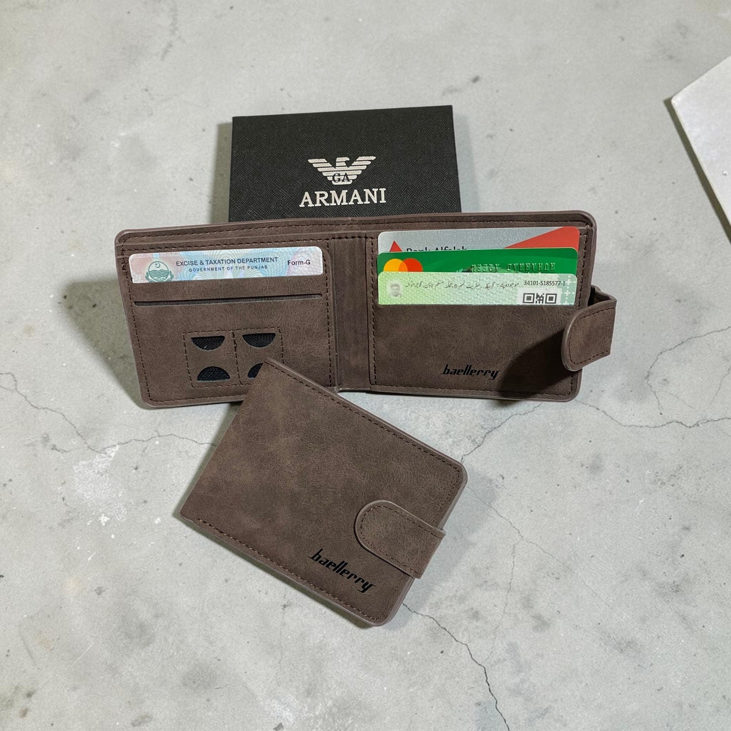 Premium Tan Leather Wallet