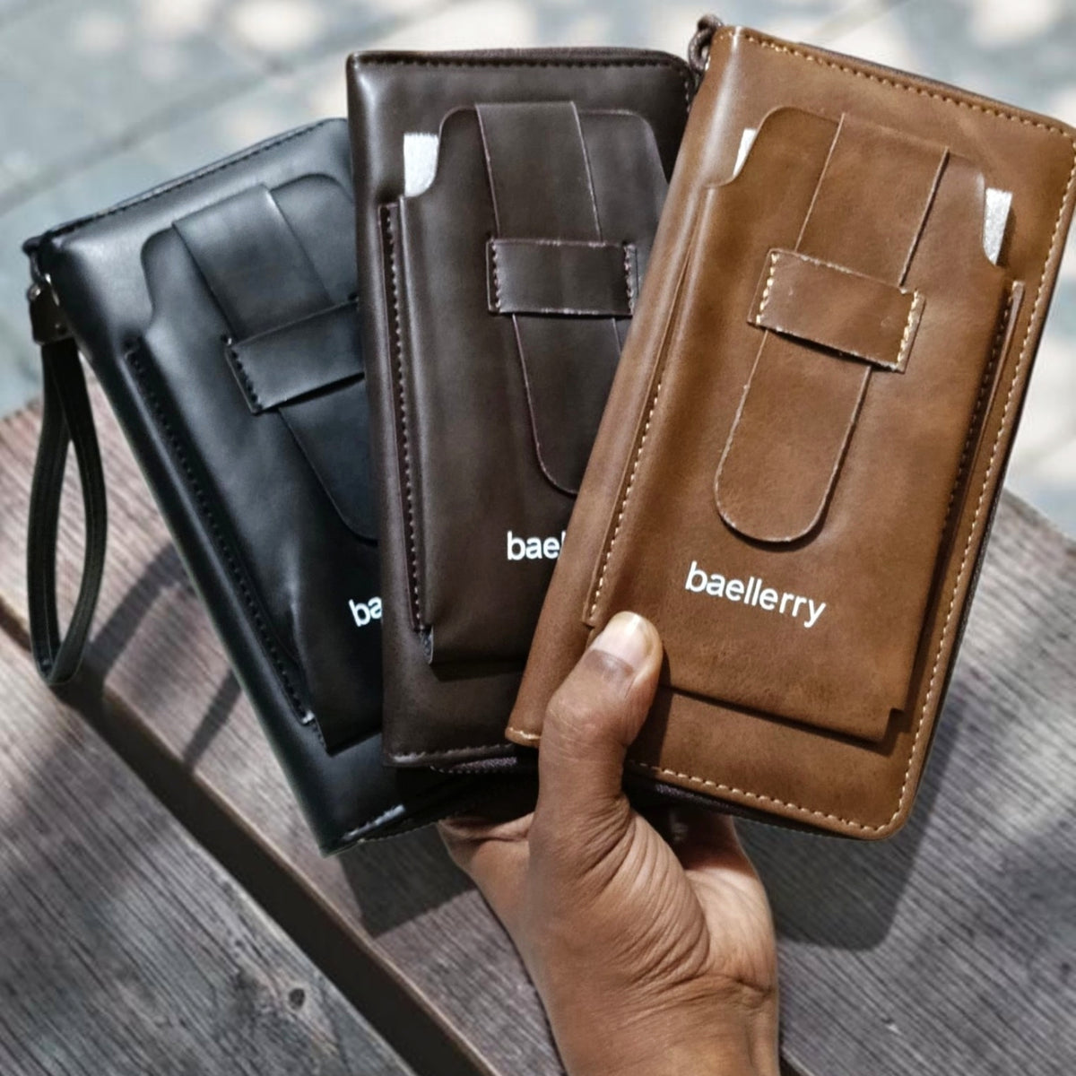 Premium Zipper Wallet for Men & Women – Multiple Card Slots & Secure Coin Pocket