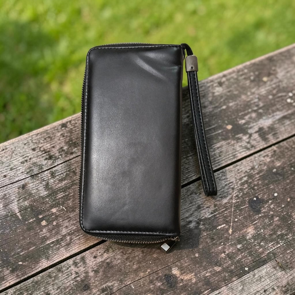 Premium Zipper Wallet for Men & Women – Multiple Card Slots & Secure Coin Pocket