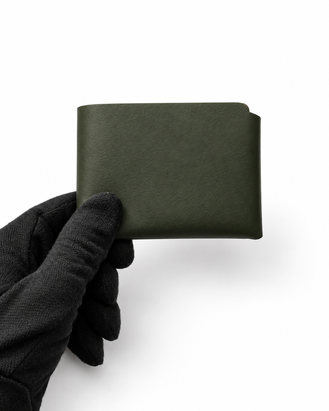 100% Genuine Leather Slim Bifold Wallet for Men – Minimalist Card & Cash Holder