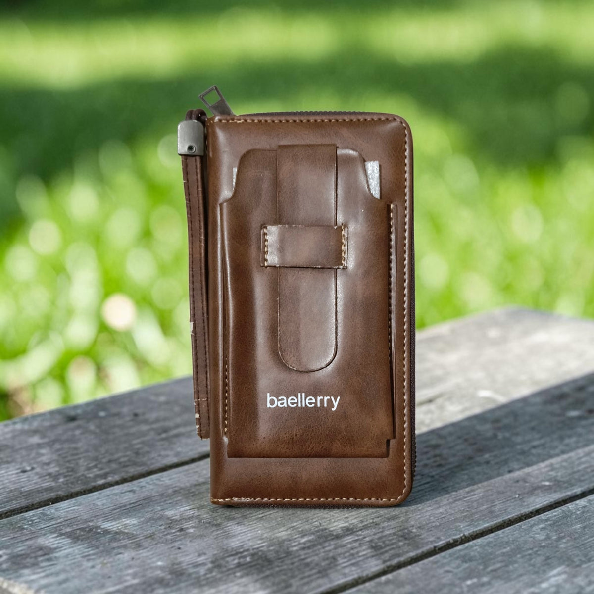 Premium Zipper Wallet for Men & Women – Multiple Card Slots & Secure Coin Pocket